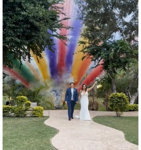 [Arcoiris] Disparos "Arcoiris" / Boda